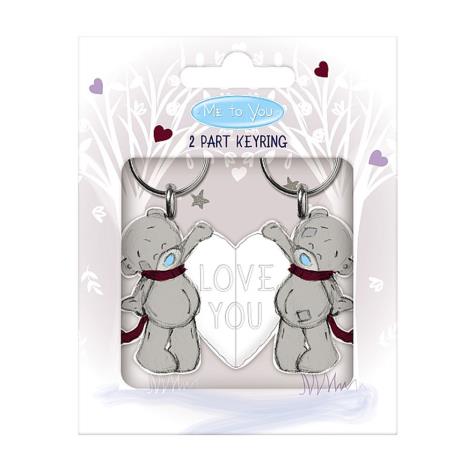 Love You 2 Part Me To You Key Ring £3.59